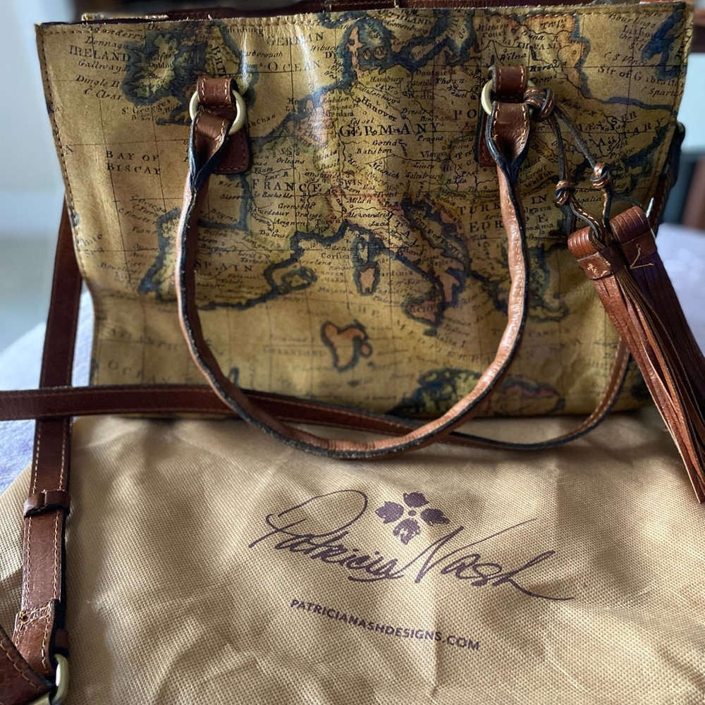 Patricia Nash Primrose Satchel handbag